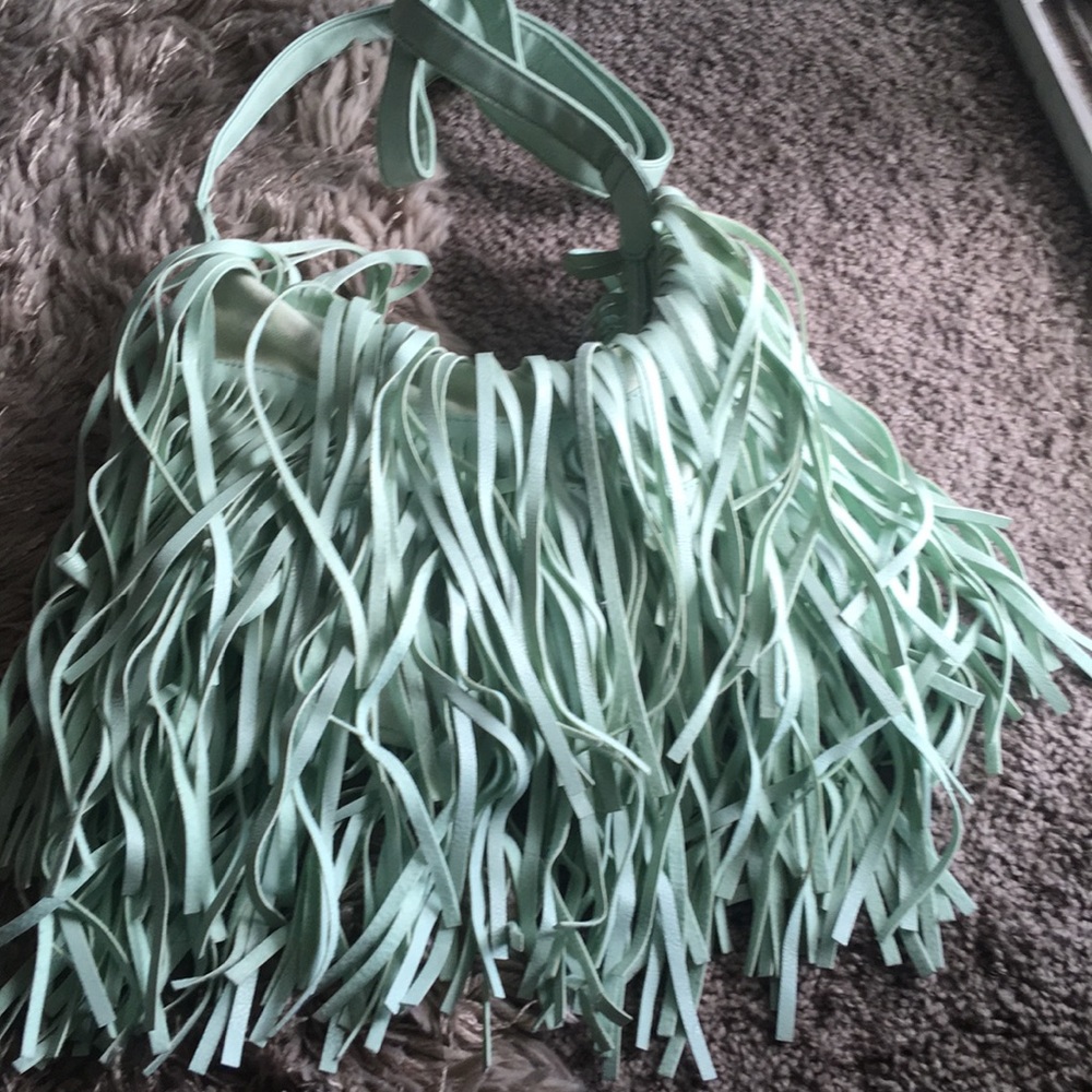 Fringe purse